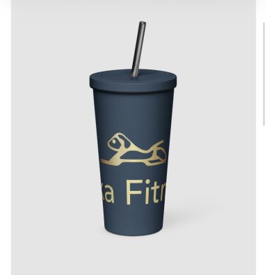 HEka Fitness Tumbler and Straw 